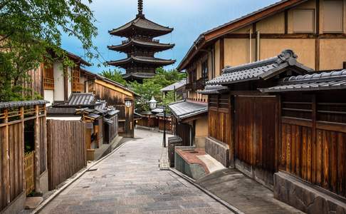 Straatbeeld Kyoto